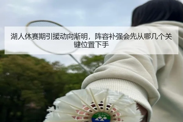湖人休赛期引援动向渐明，阵容补强会先从哪几个关键位置下手